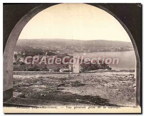 Cartes postales Antibes Vue Generale Prise De La Garoupe