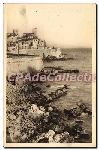 Cartes postales Antibes Les Remparts De La Vieille Ville