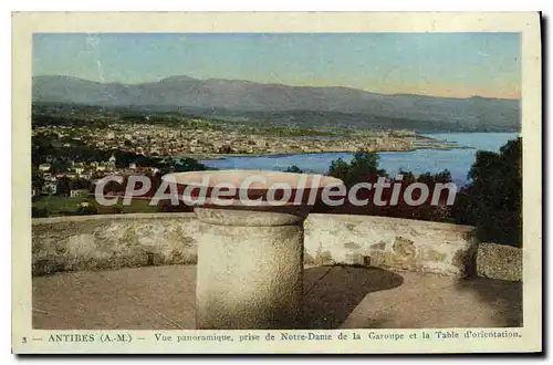 Ansichtskarte AK Antibes Vue Panoramique Prise De Notre Dame De La Garoupe