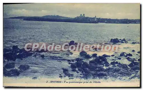 Cartes postales Antibes Vue Panoramique Prise De I'Illette