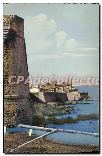 Cartes postales Antibes Les Remparts