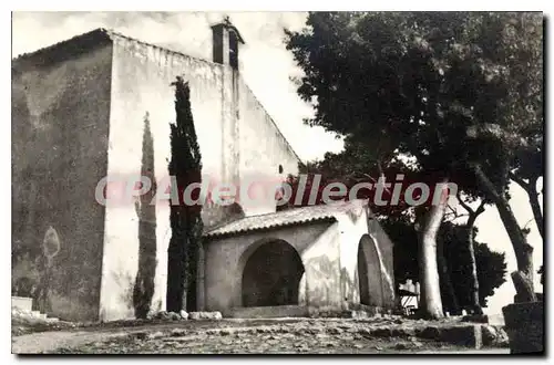 Cartes postales Antibes chapelle Notre Dame De la garoupe avril 1952