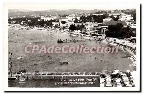 Ansichtskarte AK Juan Les Pins Prise De I'Hotel Belles Rives