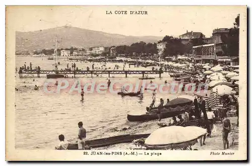 Cartes postales Juan Les Pins La Plage