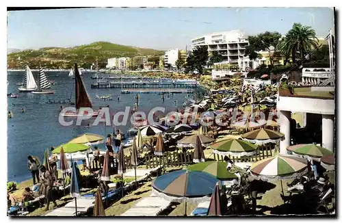 Cartes postales Juan Les Pins Les Plages Et La Ville