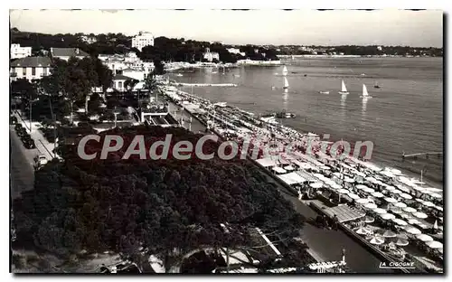 Cartes postales Juan Les Pins Vue Generale De La Plage