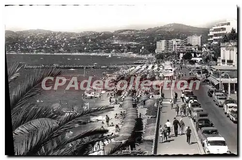 Cartes postales Juan Les Pins La Promenade Et Les Plages