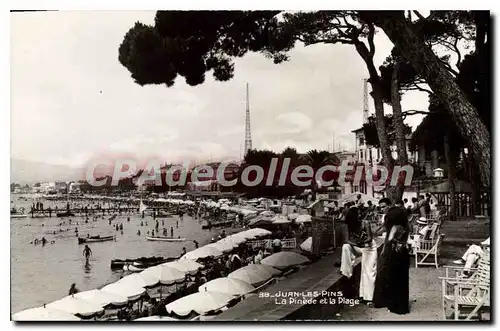 Cartes postales Juan Les Pins La Pinede Et La Plage