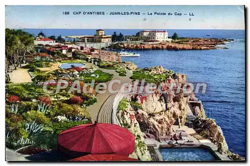 Cartes postales Juan Les Pins La Pointe Du Cap