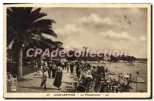 Cartes postales Juan Les Pins La Promenade