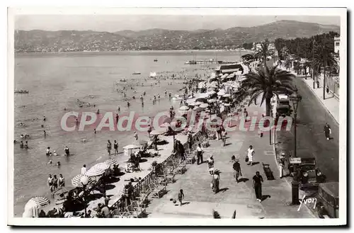 Cartes postales Juan Les Pins Vue Generale De La Plage