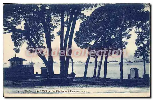 Cartes postales Juan Les Pins La Pinede Et I'Escadre