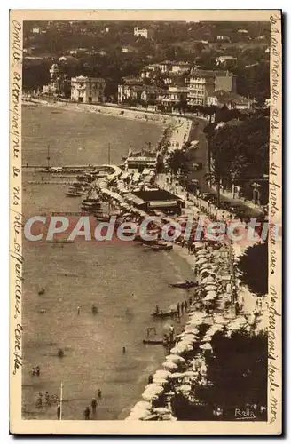 Cartes postales Juan Les Pins Vue Aerienne De La Plage