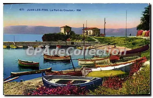 Cartes postales Juan Les Pins Le Port Du Crouton