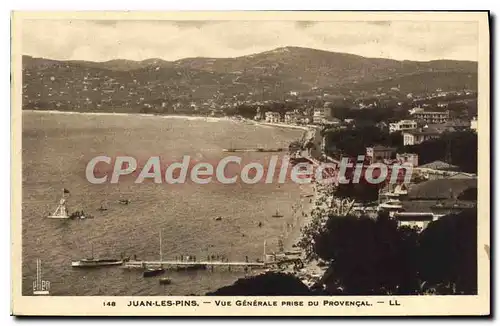 Ansichtskarte AK Juan Les Pins Vue Generale Prise Du Provencal