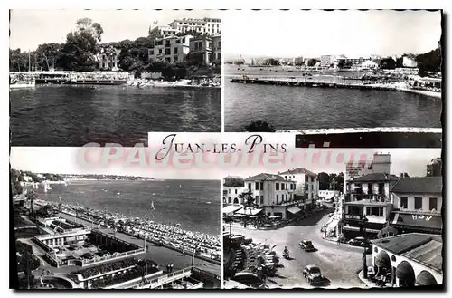 Cartes postales Juan Les Pins Les Plages Et Le Carrefour