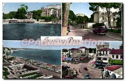 Cartes postales Juan Les Pins Les Hotels Avenue De La Pinede Plage Carrefour