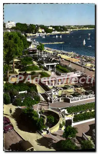 Cartes postales Juan Les Pins Les Jardins Et La Promenade