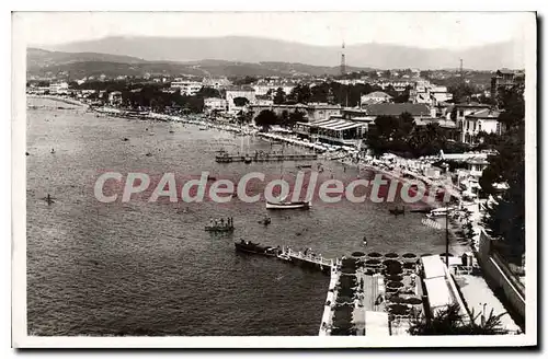 Cartes postales Juan Les Pins Vue Generale Et Plage Du Provencal