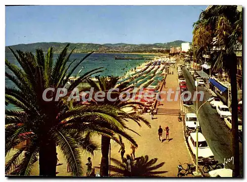 Moderne Karte Juan Les Pins Boulevard Charles Guillaumont