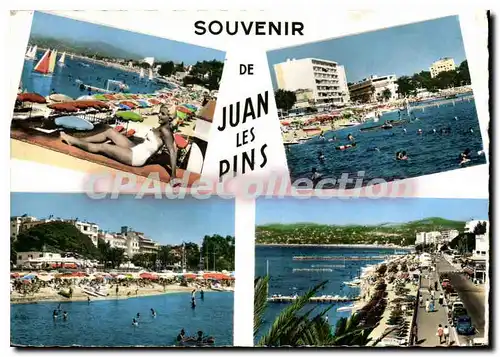 Cartes postales moderne Juan Les Pins souvenir