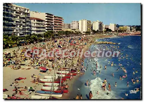 Cartes postales moderne Juan Les Pins Vue D'Ensemble De La Plage