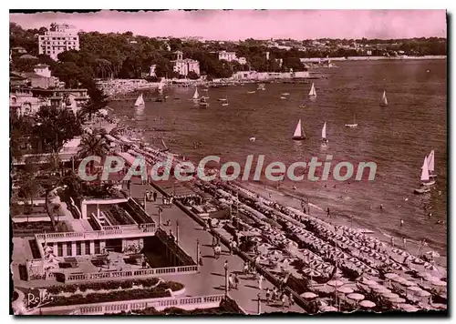 Cartes postales moderne Juan Les Pins La Plage Du Grand Pin