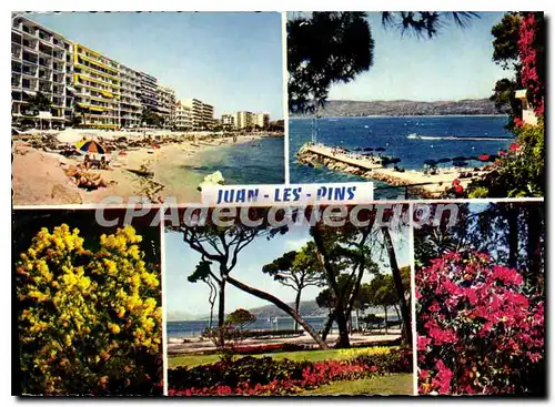 Cartes postales moderne Juan Les Pins La Plage