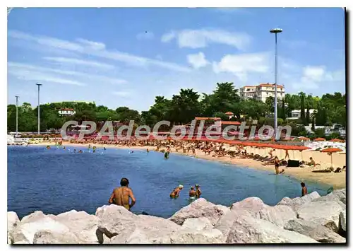 Cartes postales moderne Juan Les Pins La Plage Des Pecheurs Au Centre La Maison du p�cheur