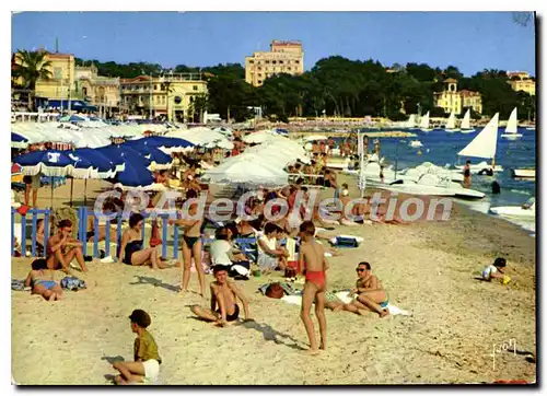 Cartes postales moderne Juan Les Pins La Plage