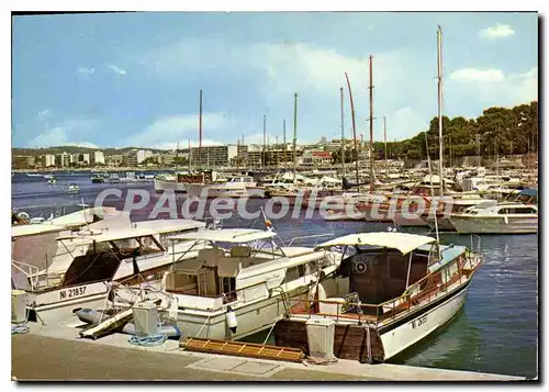 Moderne Karte Juan Les Pins Le Port Gallice