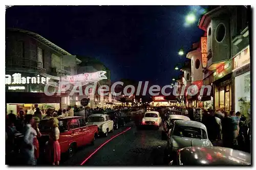 Cartes postales moderne Juan Les Pins La Nuit