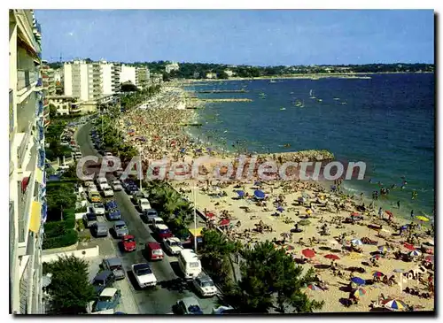 Cartes postales moderne Juan Les Pins L'Enfilade Des Plages