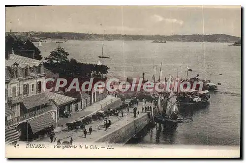 Cartes postales Dinard Vue Generale De La Cale