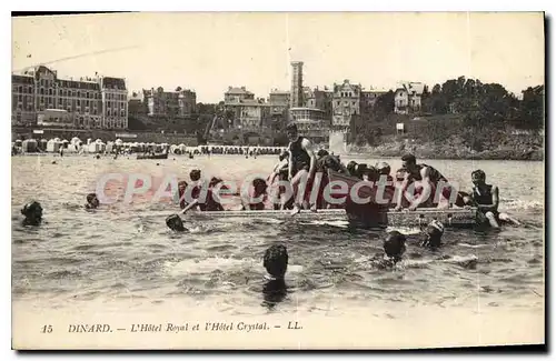 Cartes postales Dinard L'Hotel Royal Et I'Hotel Crystal