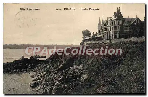 Cartes postales Dinard Roche Pendante