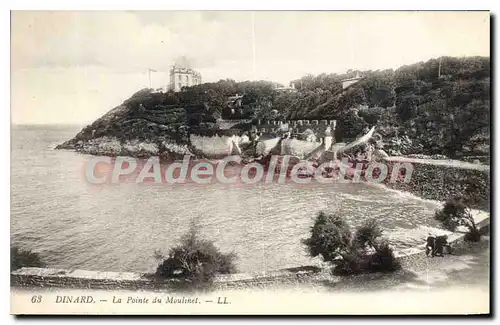 Cartes postales Dinard La Pointe du moulinet