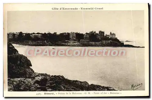 Cartes postales Dinard Pointe De La Malouine