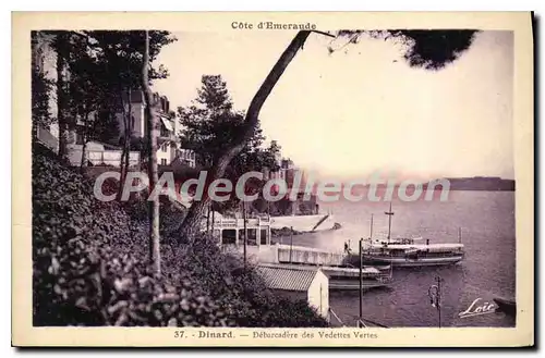 Cartes postales Dinard Debarcadere Des Vedettes Vertes