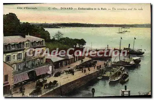 Cartes postales Dinard Embarcadere Et La Rade