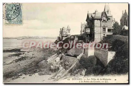 Cartes postales Dinard Les Villas De La Malouine � la pointe du Grouin