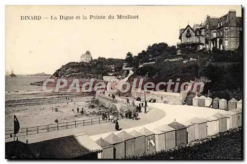 Ansichtskarte AK Dinard La Digue Et La Pointe Du Moulinet