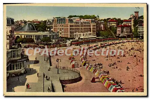 Ansichtskarte AK Dinard Le Petit Casino Les Hotels Et La Digue