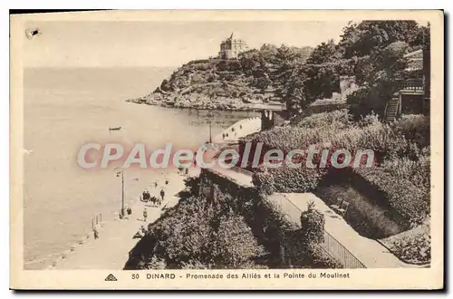 Ansichtskarte AK Dinard Promenade Des Allies Et la Pointe Du Moulinet