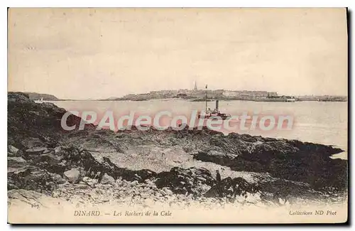 Cartes postales Dinard Les Rochers De La Cale