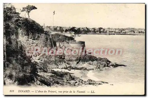 Ansichtskarte AK Dinard L'Anse Du Prieure Vue Prise De La Vicomt�