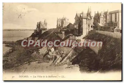 Cartes postales Dinard Les Villas De La Malouine