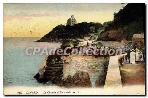 Cartes postales Dinard Le Chemin d'Emeraude