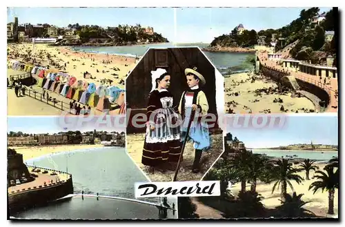 Cartes postales Dinard La Plage Vers la Malouine