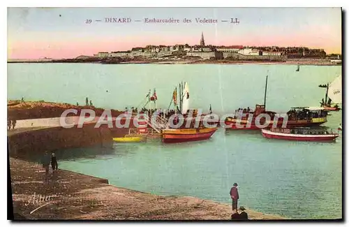 Cartes postales Dinard Embarcadere Des Vedettes